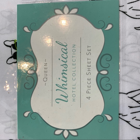 Whimsical Hotel sheets TWIN QUEEN French Bulldog - Picture 4 of 8